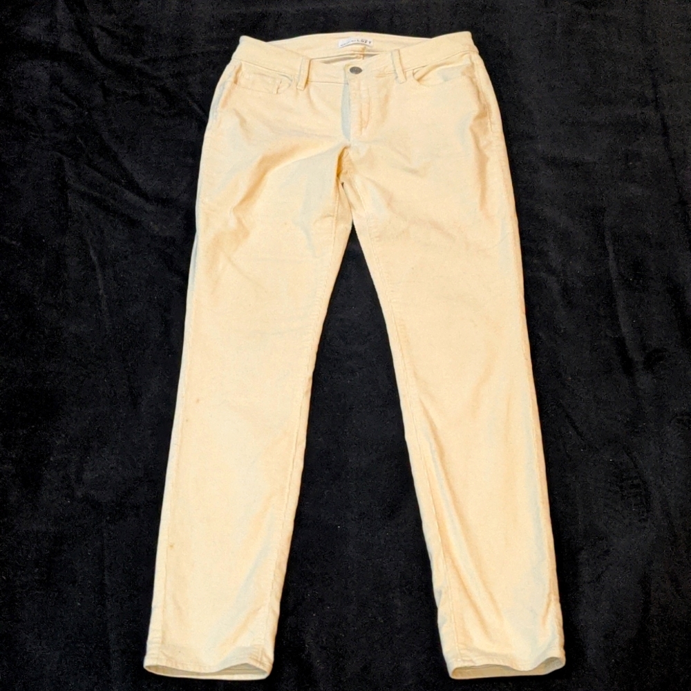Loft Curvy Skinny Corduroy Pants